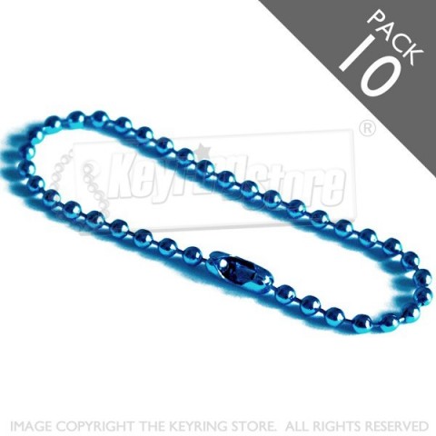 Ball Chain - blue - PACK 10